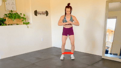 banded lateral walk