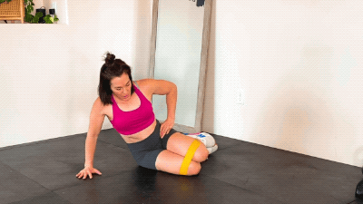 clam bridge exercise