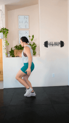 jog in place