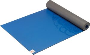 Blue yoga mat