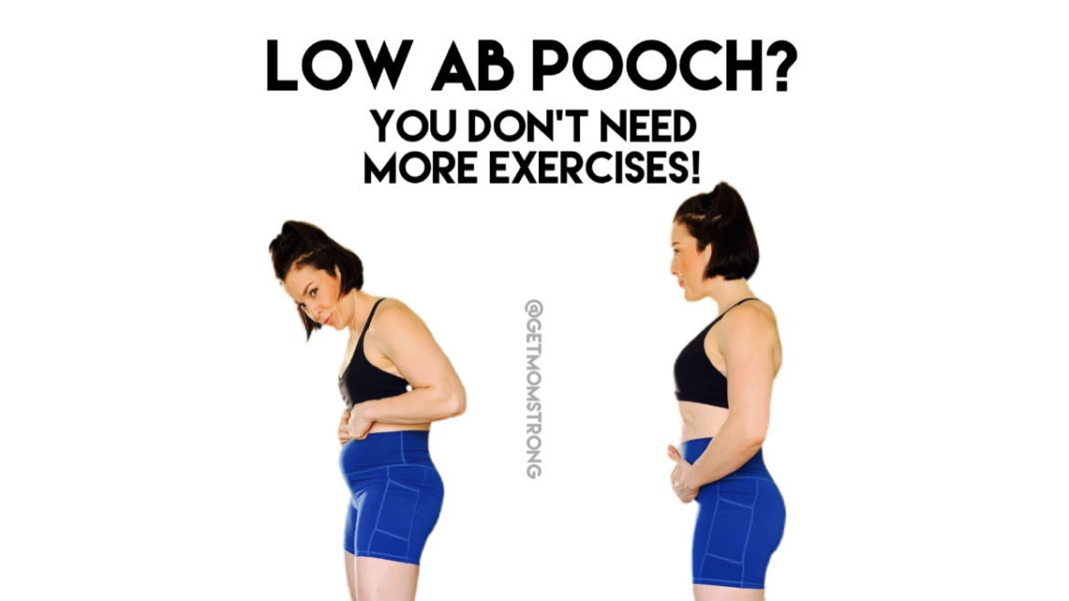 low belly pooch