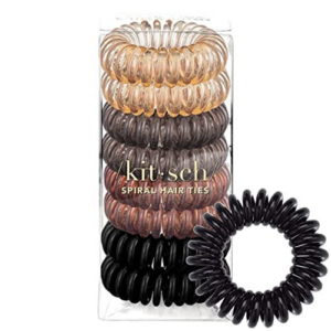 spiral hair ties