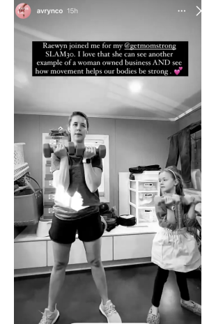 get mom strong instagram testimonial 1